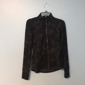 yogalicious black camo jacket